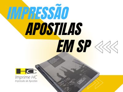 Impressão de Apostilas Online em São Paulo